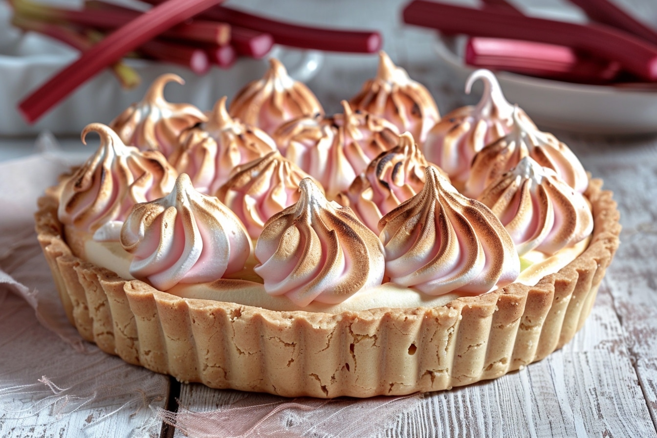 Sitemapcdatahttpwweinfbizidtarte A La Rhubarbe Meringuee Cyril Lignacnull